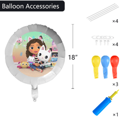 Gabbys Dollhouse Foil Balloon