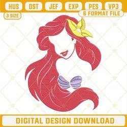 Ariel The Little Mermaid Embroidery Designs.jpg