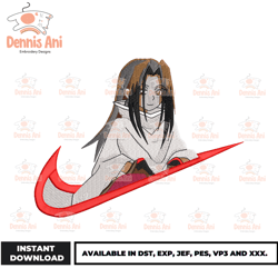 Anime Nike Logo, Anime Embroidery, Nike Anime, Nike Logo Anime Japan,Embroidery design - Download File 1406