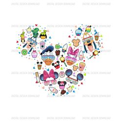 Mickey Friends Disney Glasses Food and Drink PNG