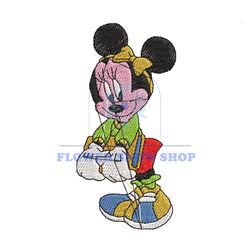 Minnie Mouse Embroidery Disney Design