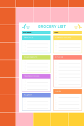 Grocery List Planner