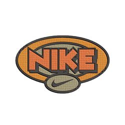 Retro Nike Logo Embroidery Designs, Nike Trend Embroidery Design File