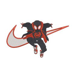 Spiderman Nike Embroidery Design